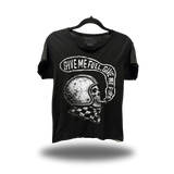 FUEL & FIRE ROAD RASH RAW EDGE BLACK TEE