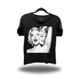 BEAUTY KILLS ROAD RASH RAW EDGE BLACK TEE