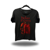 IN CHAINS ROAD RASH RAW EDGE BLACK TEE