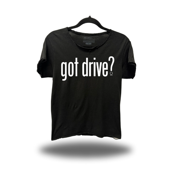 GOT DRIVE ROAD RASH RAW EDGE BLACK TEE