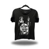 RETURN ROAD RASH RAW EDGE BLACK TEE