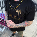 NIGHT PROWLER ROAD RASH RAW EDGE BLACK TEE