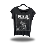 COMICS 3 ROAD RASH MENS MUSCLE SCOOP NECK BLACK TEE