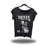 COMICS 5 ROAD RASH MENS MUSCLE SCOOP NECK BLACK TEE