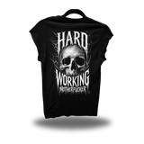 HARD WORKING ROAD RASH MUSCLE BLACK TEE