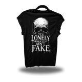 LONELY ROAD RASH MUSCLE BLACK TEE