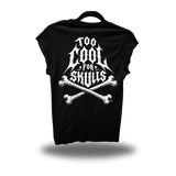 TOO COOL ROAD RASH MUSCLE BLACK TEE