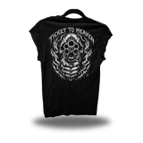 TICKET ROAD RASH MUSCLE BLACK TEE