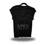 APEX ROAD RASH MUSCLE BLACK TEE