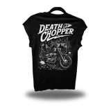 DEATH CHOPPER ROAD RASH MUSCLE BLACK TEE
