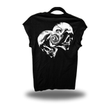 WARPED SKULLS ROAD RASH MUSCLE BLACK TEE