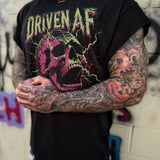 AF SHOCK ROAD RASH MUSCLE BLACK TEE