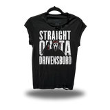 DRIVENSBORO ROAD RASH MUSCLE BLACK TEE