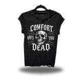 WANTS YOU DEAD ROAD RASH MUSCLE BLACK TEE