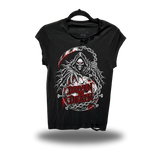 TO DEATH ROAD RASH MUSCLE BLACK TEE