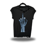 FU X RAY ROAD RASH MUSCLE BLACK TEE