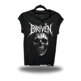 DRIVEN SKULL ROAD RASH MUSCLE BLACK TEE