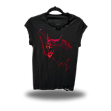 BLOOD BAT ROAD RASH MUSCLE BLACK TEE