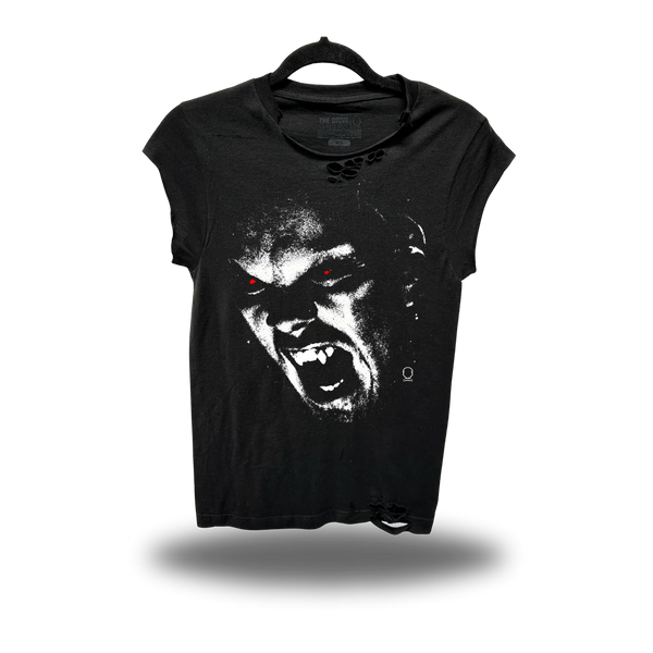 LOST ROAD RASH MUSCLE BLACK TEE