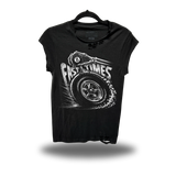FAST TIMES ROAD RASH MUSCLE BLACK TEE