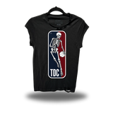 NBA TDC ROAD RASH MUSCLE BLACK TEE