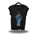 FU X RAY ROAD RASH MUSCLE BLACK TEE