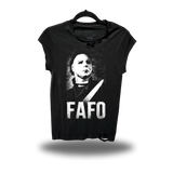 FAFO MYERS ROAD RASH MUSCLE BLACK TEE