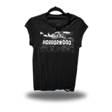HORRORWOOD ROAD RASH MUSCLE BLACK TEE