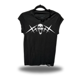 VOID SKULL ROAD RASH MUSCLE BLACK TEE