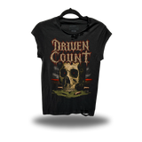 DRIVEN COUNT ROAD RASH MUSCLE BLACK TEE