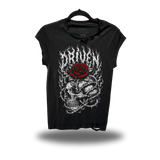 THORN SKULL ROAD RASH MUSCLE BLACK TEE