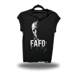 FAFO JASON ROAD RASH MUSCLE BLACK TEE