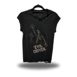 EVIL DRIVEN ROAD RASH MUSCLE BLACK TEE