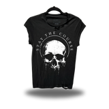 STAY THE COURSE ROAD RASH MUSCLE BLACK TEE