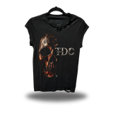 EMBRACE DEATH ROAD RASH MUSCLE BLACK TEE