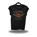 TDC WINGS ROAD RASH MUSCLE BLACK TEE