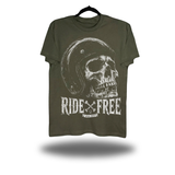 RIDE FREE MILITARY GREEN CLASSIC TEE