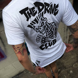 TDC CLUB DISTRESSED WHITE TEE 1.0