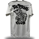 TDC CLUB DISTRESSED WHITE TEE 1.0