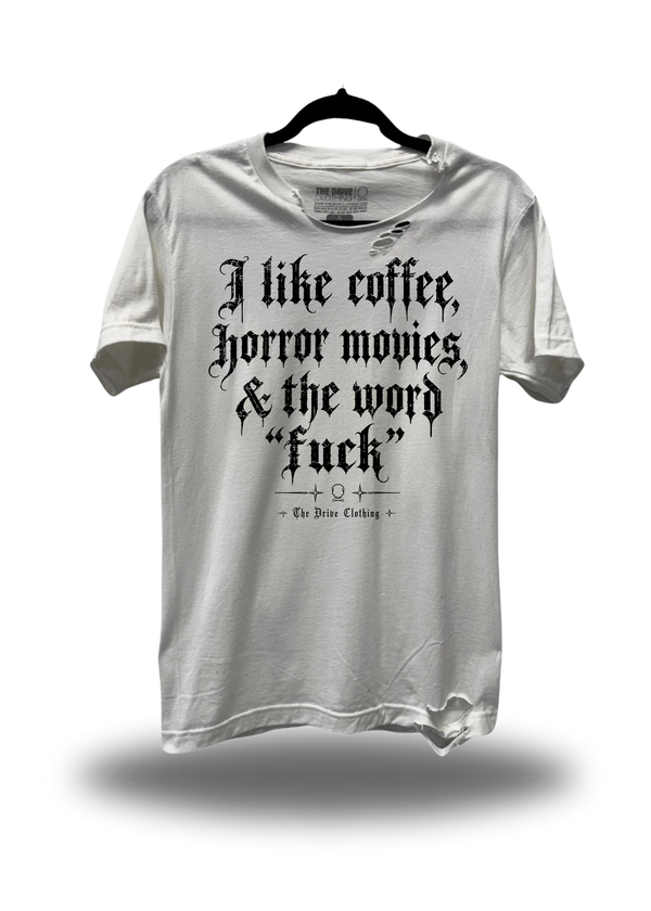 I LIKE IT ROAD RASH WHITE TEE 1.0