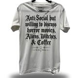 ANTI-SOCIAL ROAD RASH WHITE TEE 1.0