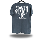 SHOW'EM CLASSIC TEE *BLUE JEAN*