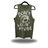 MY VIBE CLASSIC TANK TOP MILITARY GREEN
