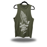 SAINTS SINNERS CLASSIC TANK TOP MILITARY GREEN