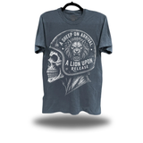 LION RELEASE CLASSIC TEE *BLUE JEAN*