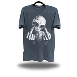 FU ALIEN CLASSIC TEE *BLUE JEAN*