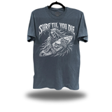 SURF DIE CLASSIC TEE *BLUE JEAN*