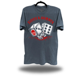 LIFE GAMBLE CLASSIC TEE *BLUE JEAN*