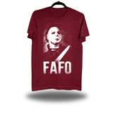 FAFO MYERS MAROON CLASSIC TEE