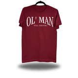OL MAN MAROON CLASSIC TEE